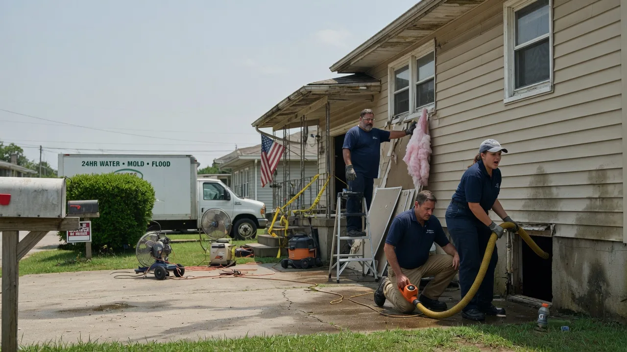 Water Damage Repair in Devol, OK near me